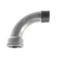 HDG Steel 90° Bend MF