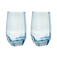 แก้วน้ำ 415ml OCEAN GLASS CHARISMA แพ็ค 2 ใบ ฟ้า