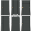 สีPlatinum Grey 3.5x80x200 ซม. ลาย 1