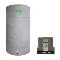 ถังเก็บน้ำ DOS รุ่น NATURA Water Pac All-in-one 2000 ลิตร สีเทาแกรนิต + ปั๊ม Hitachi