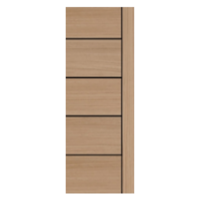 Melamine Door MDF Unix M05BG Siam Teak