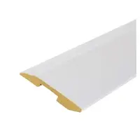 บัวพื้น PS 3601 สีขาว CROBERN 9.5x300x1.2CM