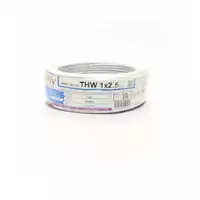 สายไฟ IEC01 THW 1x2.5 ตร.มม. สีขาว 30 เมตร NNN