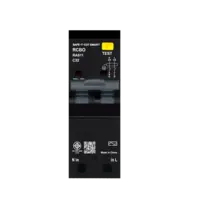 เบรกเกอร์กันดูด 32 แอมป์ RCBO SAFE T CUT 2 Pole 30mA 10kA รุ่น RAS11 (TYPE AC) สีดำ