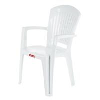 PLASTIC PP VEGA ARMCHAIR WH CHAIR