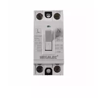 Safety breaker with light, 30A, model NT50, white