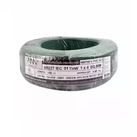 สายไฟ THW (IEC01) 1x4 ตร.มม. สีเขียว 100 เมตร NNN