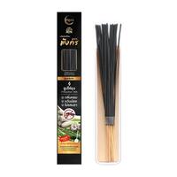 ธูปไล่ยุง PLEES ตรามังกร กลิ่นไม้กฤษณา สูตรเข้มข้น สีดำ แพ็ก 30 ชิ้น