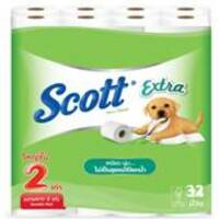 SCOTT EXTRA toilet paper, pack of 32 rolls
