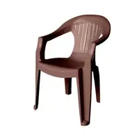 PLASTIC CHAIR ME LIVING KING BROWN