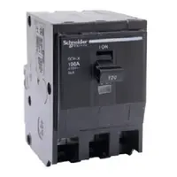 เบรกเกอร์ 100 แอมป์ MCB SCHNEIDER (Square D) 1 Pole รุ่น QOH-X