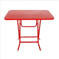 FOLD TABLE T-23 1.5 F RED