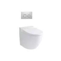 สุขภัณฑ์แบบตั้งพื้น TOTO CWT763 พร้อมฝารองนั่ง Soft Close รุ่น  TC384CVK 