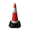 กรวยจราจร PVC รุ่น CC-A14-1 ฐานสีดำ สูง 670 มม. (ยกเลิกจำหน่าย)