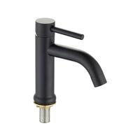 BASIN FAUCET SINGLE RA BLK-30434