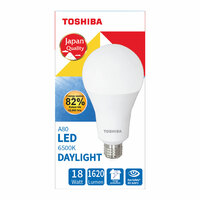 TOSHIBA BULB E27 18W Daylight LED Bulb, Pear Shape