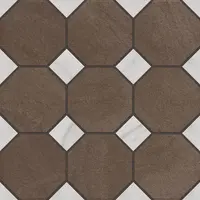 COTTO Floor Tile FT 40x40 cm HEXO SEPIA PM