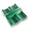 Diamond Roman Tile Sodchuen Green Wall Ridge Right to Left