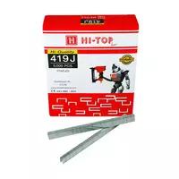 HI-TOP 419J 19mm Double-Leg Wood Staples, 5,000 shots.