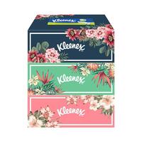 กระดาษเช็ดหน้า KLEENEX PETAL 135 แผ่น แพ็ค 3