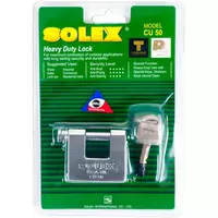 SOLEX 50MM CU -50 CR PADLOCK