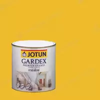 #10038i สีทาไม้ Jotun Gardex Enamel ชนิดกึ่งเงา Yellow Shan