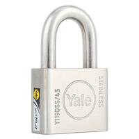 กุญแจลูกปืน YALE Y119DSS/45/127/1 45 MM สีสเตนเลส