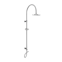 ชุดฝักบัวก้านแข็งแบบโค้งพร้อมหัวฝักบัวก้านแข็งแบบทรงกลม KOHLER K-76632T-CP