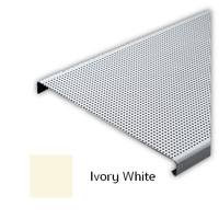 ฝ้าอลูมิเนียม 300G Fameline สี Ivory White
