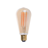 LAMPTAN VINTAGE DECO E27 4W Warm White Pear-Shaped LED Bulb