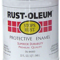 #975-4 RUST-OLEUM glossy oil paint, 1/4 gallon