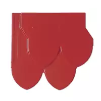 กระเบื้องหลังคา Excella Classic เกล็ดปลา แดงเจิดจรัส