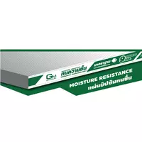 แผ่นยิปซั่ม ทนชื้น หนา 9 มม. GM 120x240 ซม.