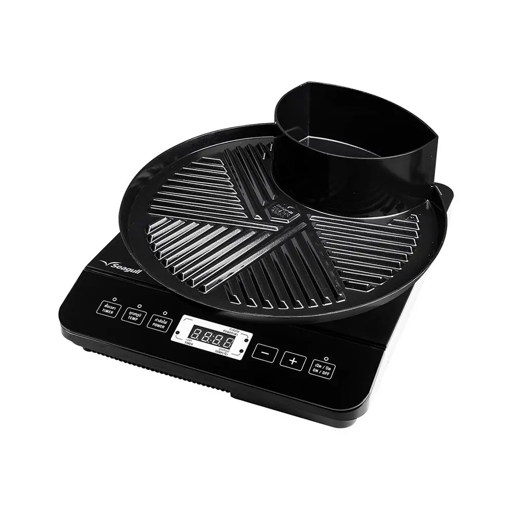 กระทะย่าง30cm+เตา SHABU GRILL SEAGULL IH-1