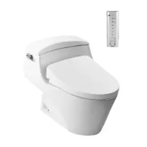 สุขภัณฑ์อัตโนมัติ แบบชิ้นเดียว TOTO CW923R1UW6 4.8 ลิตร พร้อมฝา WASHLET