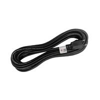 หัวปลั๊ก2ขากลม+สายVCT2x1.5-10M ดำ CENมอก