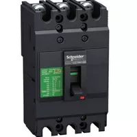 เบรกเกอร์ 100 แอมป์ MCCB SCHNEIDER 3 Pole 18kA ขนาดเฟรม 250A รุ่น EasyPact EZC