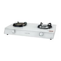 GAS STOVE TABLE 2G MR LUCKY FLAME AG-2102S(W)