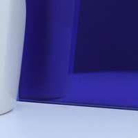 กระจกเคลือบสี Shine Royal Blue Diamond