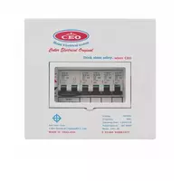 Consumer unit set 4 channels 63A