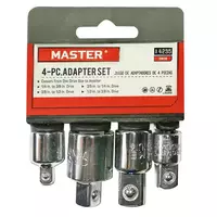 ชุดข้อต่อ เพิ่ม-ลดขนาดหัวบล็อก MASTER 4 ชิ้น/ชุด