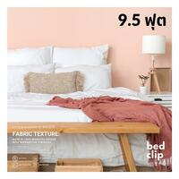 BEDSHEET 9.5FT.K3 BED CLIP 360TC MICROTE