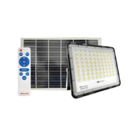 สปอร์ตไลท์โซล่าเซลล์ RACER FLOODLIGHT 300 วัตต์ วอร์มไวท์ สีเทา