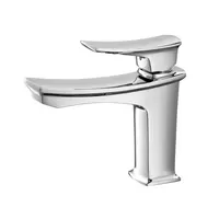 COTTO CT2251A#CRG single lever washbasin mixer with pop-up drain and water supply hose, Thanthara model