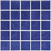 COTTO Mosaic Tile MT 22S RESORT MARINE BLUE 30 PACK PM