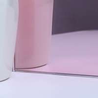 กระจกเคลือบสี Shine Rose Quartz