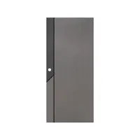 ประตูภายใน WPC เจาะลูกบิด ECO-DOOR WPS1 90x200 ซม. สีเทา ทูโทน