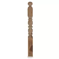Stair Stringer Combined Wood Double Vase Square