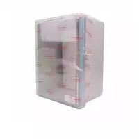 ตู้พลาสติกกันน้ำ ฝาใส 6 x 8 นิ้ว สีเทา