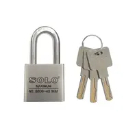 SOLO 8808-40 40 mm stainless steel key lock